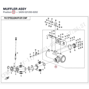 MUFFLER ASSY product image