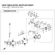 HEAT INSULATOR, MUFFLER BODY product image