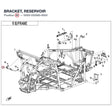 BRACKET, RESERVOIR product image