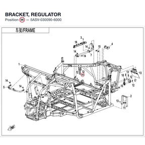BRACKET, REGULATOR product image