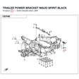 TRAILER POWER BRACKET product image