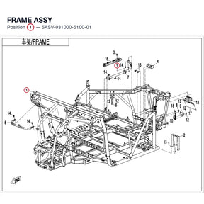 FRAME ASSY product image