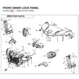 FRONT INNER LOCK PANEL product image