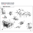 FRONT RH DECO PLATE product image