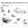 FRONT RH SIDE PANEL product image