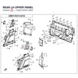 REAR LH UPPER PANEL product image