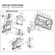 REAR RH UPPER PANEL product image
