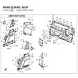 REAR GUARD, SEAT product image