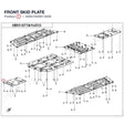 FRONT SKID PLATE product image