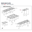 REAR SKID PLATE product image