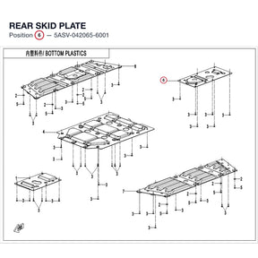 REAR SKID PLATE product image