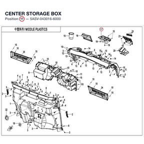 CENTER STORAGE BOX product image