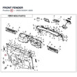 FRONT FENDER product image