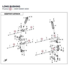 LONG BUSHING product image