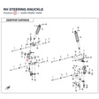 RH STEERING KNUCKLE product image
