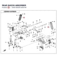 REAR SHOCK ABSORBER product image