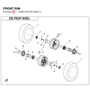 FRONT RIM product image