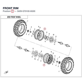 FRONT RIM product image