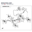 BRAKE PEDAL ASSY product image