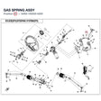 GAS SPRING ASSY product image