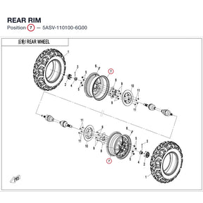 REAR RIM product image