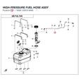 HIGH-PRESSURE FUEL HOSE ASSY product image