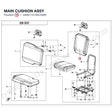 MAIN CUSHION ASSY product image