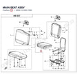 MAIN SEAT ASSY product image