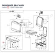PASSENGER SEAT ASSY product image
