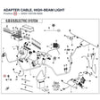 ADAPTER CABLE, HIGH-BEAM LIGHT product image