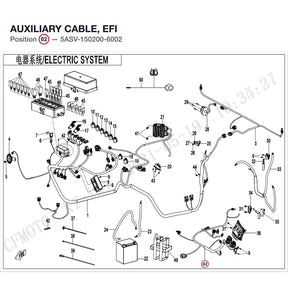 AUXILIARY CABLE, EFI product image