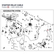 STARTER RELAY CABLE product image