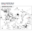 CABLE, STARTER RELAY product image