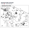NEGATIVE WIRE, BATTERY product image