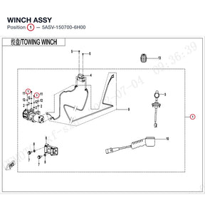 WINCH ASSY product image