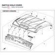 SWITCH HOLE COVER product image
