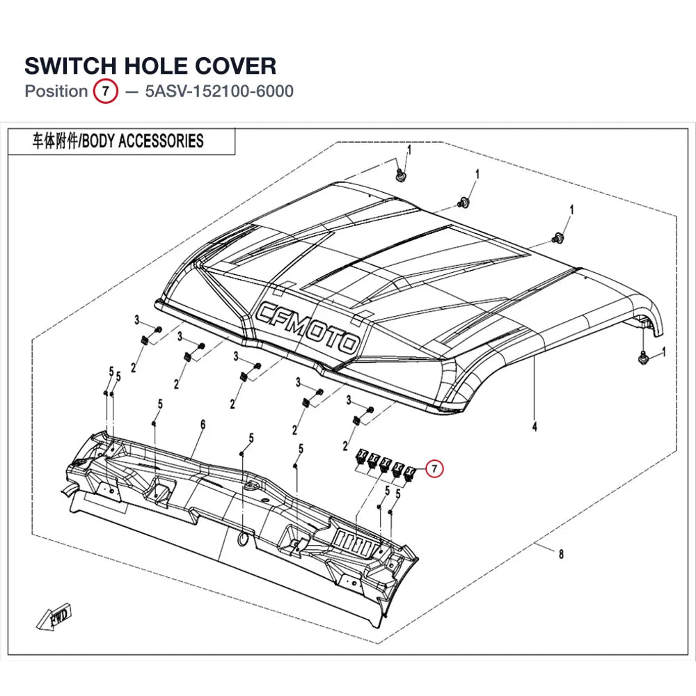 SWITCH HOLE COVER product image