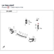 LH TAILLIGHT product image