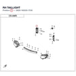 RH TAILLIGHT product image