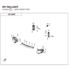 RH TAILLIGHT product image