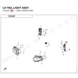 LH TAIL LIGHT ASSY product image
