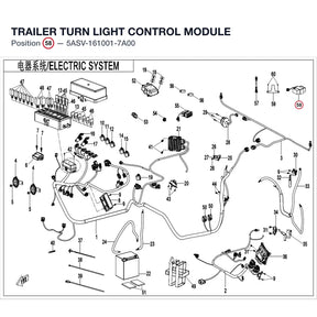 TRAILER TURN LIGHT CONTROL MODULE product image