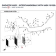 RADIATOR ASSY - INTERCHANGEBALE WITH 5ASV-181000-6000 product image