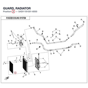 GUARD, RADIATOR product image