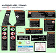 WARNING LABEL, DRIVING product image