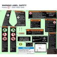 WARNING LABEL, SAFETY product image