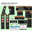 WARNING LABEL, CARGO BOX product image