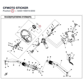 CFMOTO STICKER product image