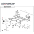 RH TORSIONAL SPRING product image