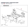 STEERING SHAFT, CARGO BOX DOOR product image
